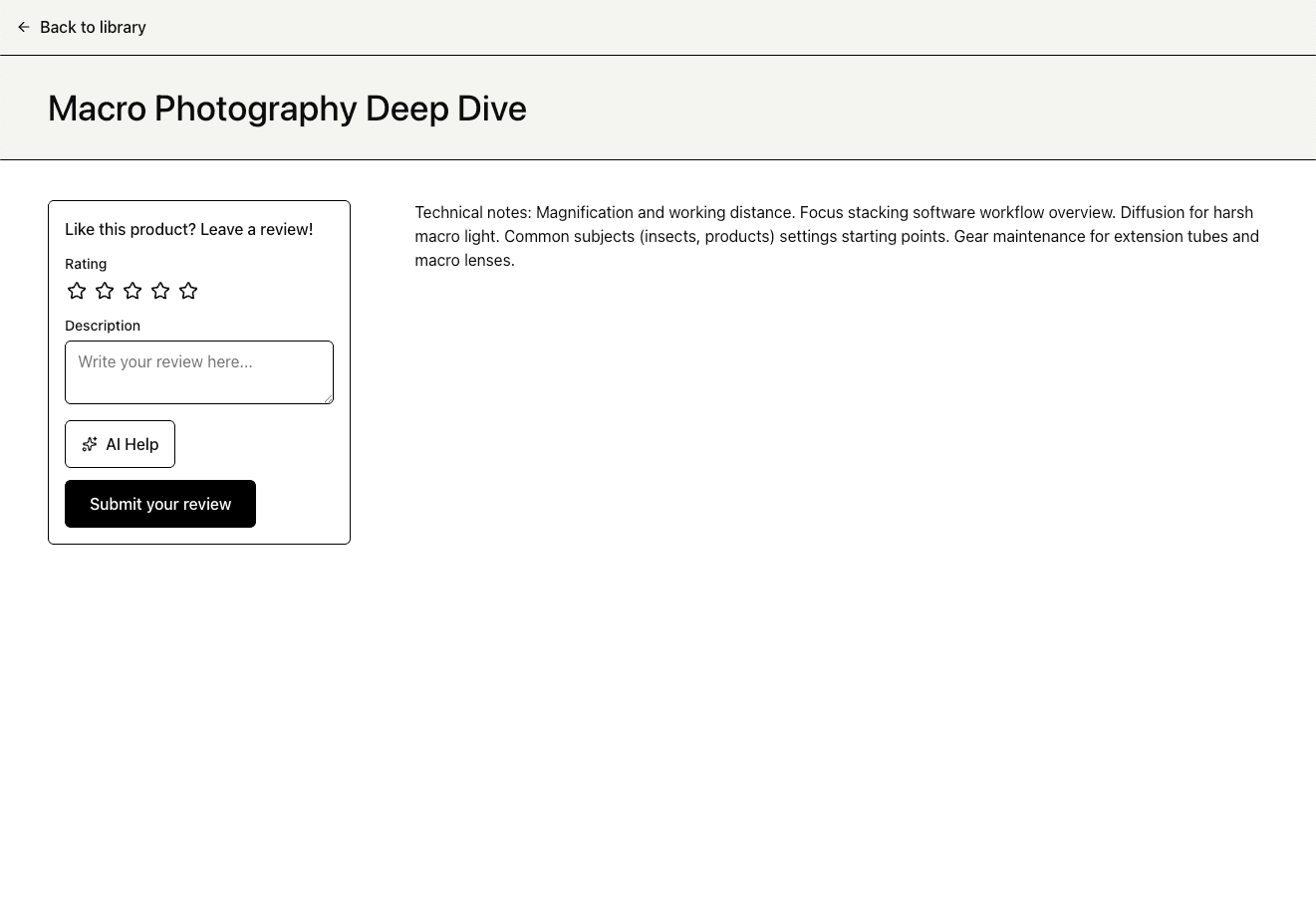 Claro vendor or admin view